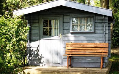 Côté jardin : La construction d’un abri en bois